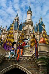 ディズニーランドのお城