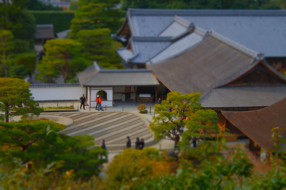 銀閣寺の庭