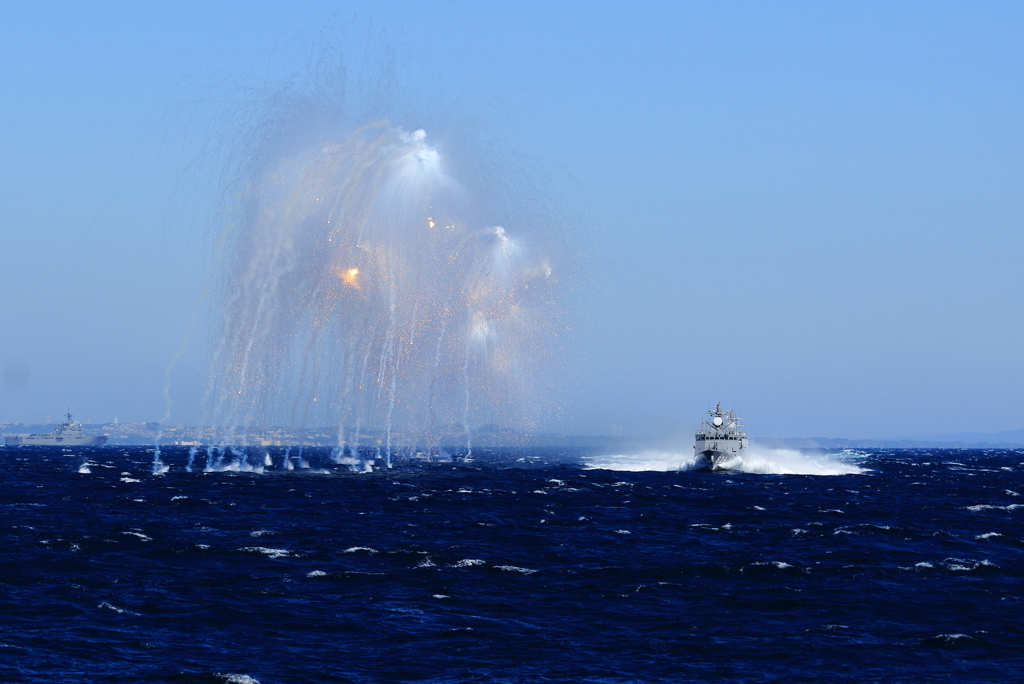 観艦式予行演習