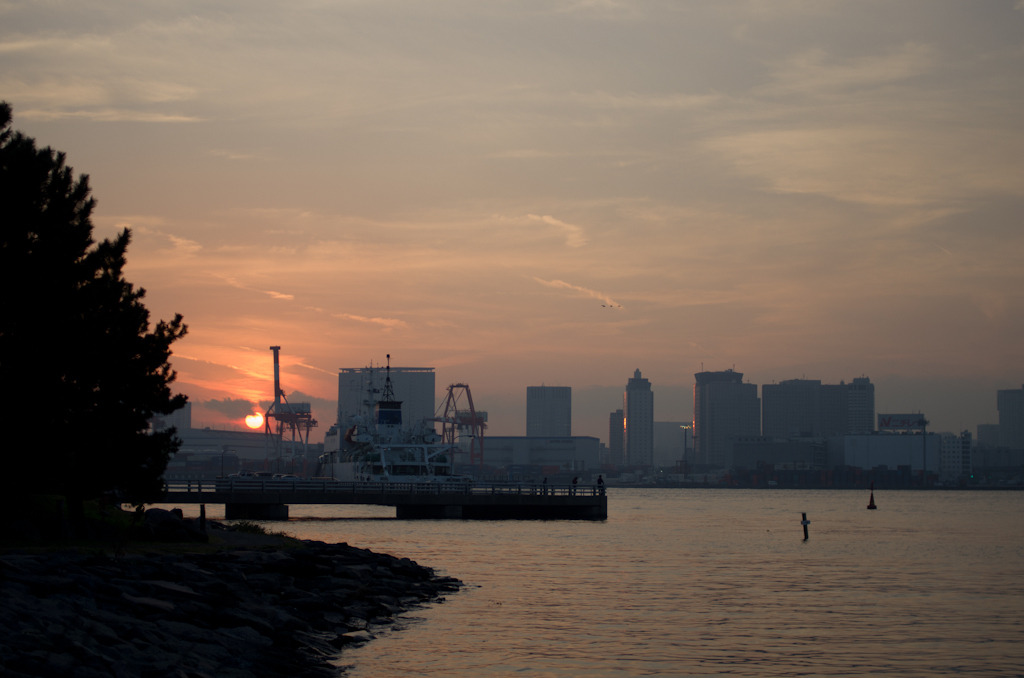 夕日２
