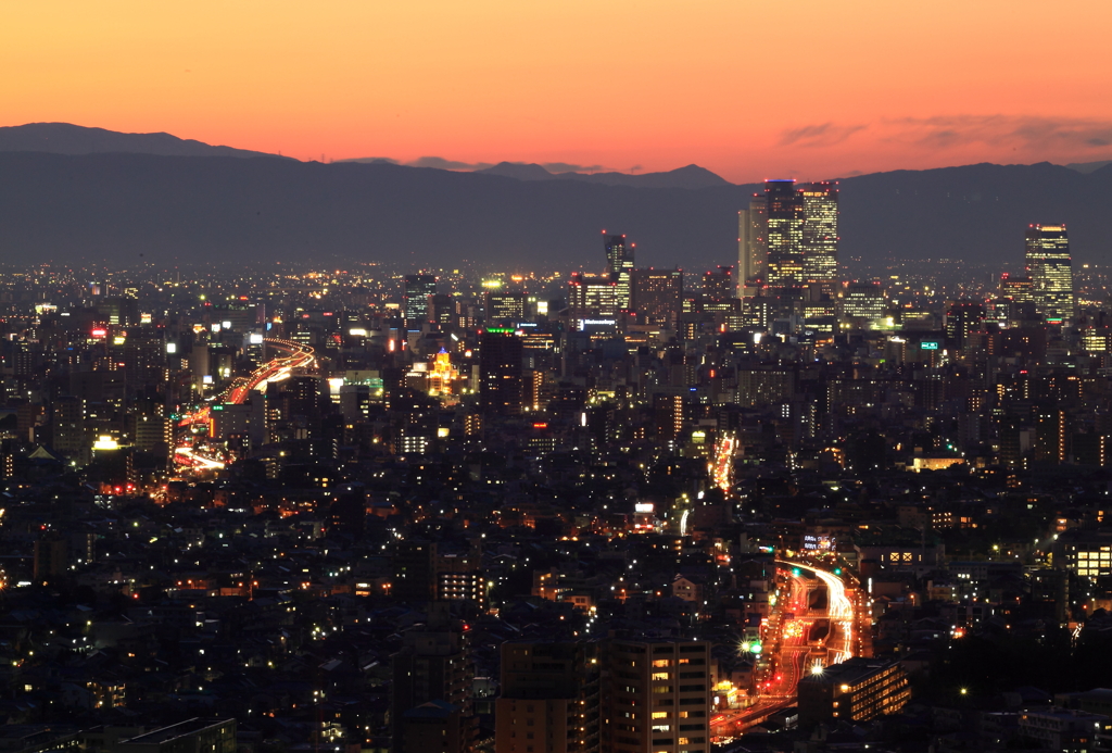 名古屋の夜景