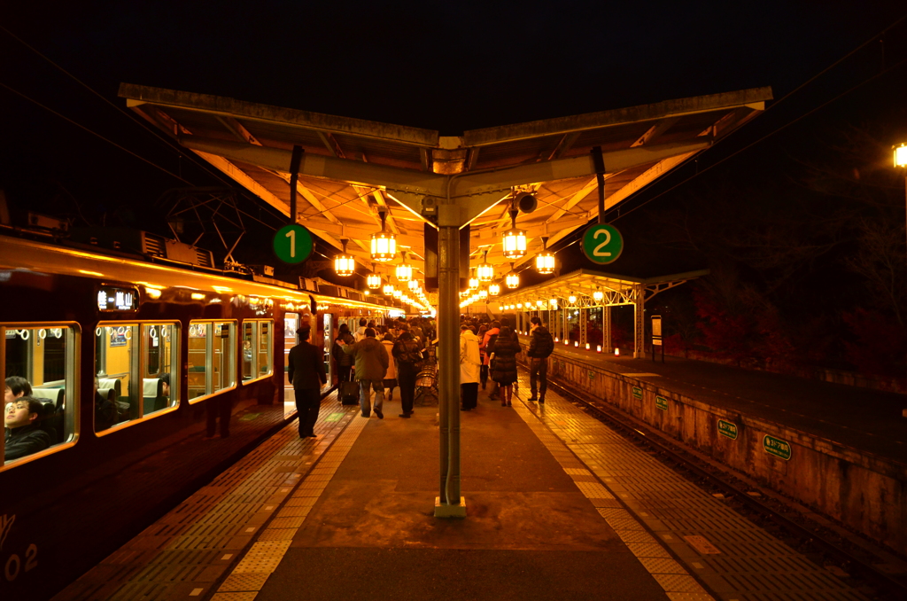 阪急嵐山駅