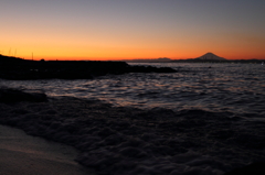 富士の作る白波