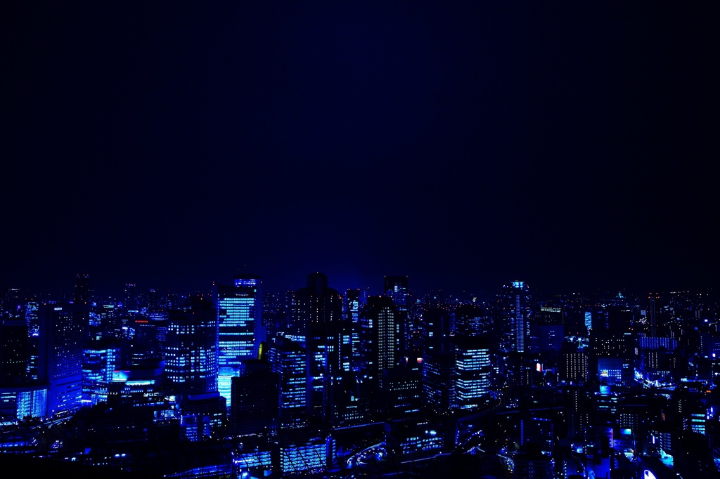 大阪撮影会での夜景