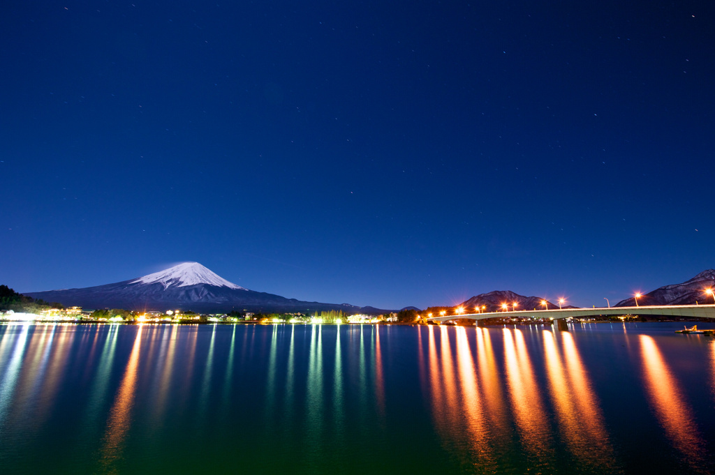 富士山へ向かう橋