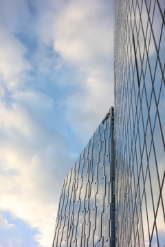 切り取られた空