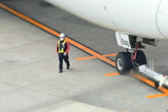 出発前の静かな仕事