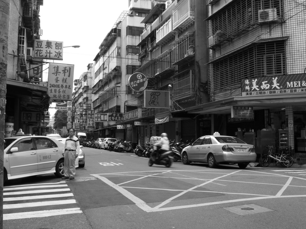 台湾にて。