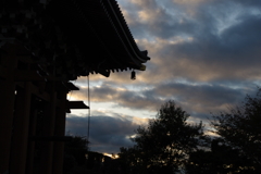 夕暮れ