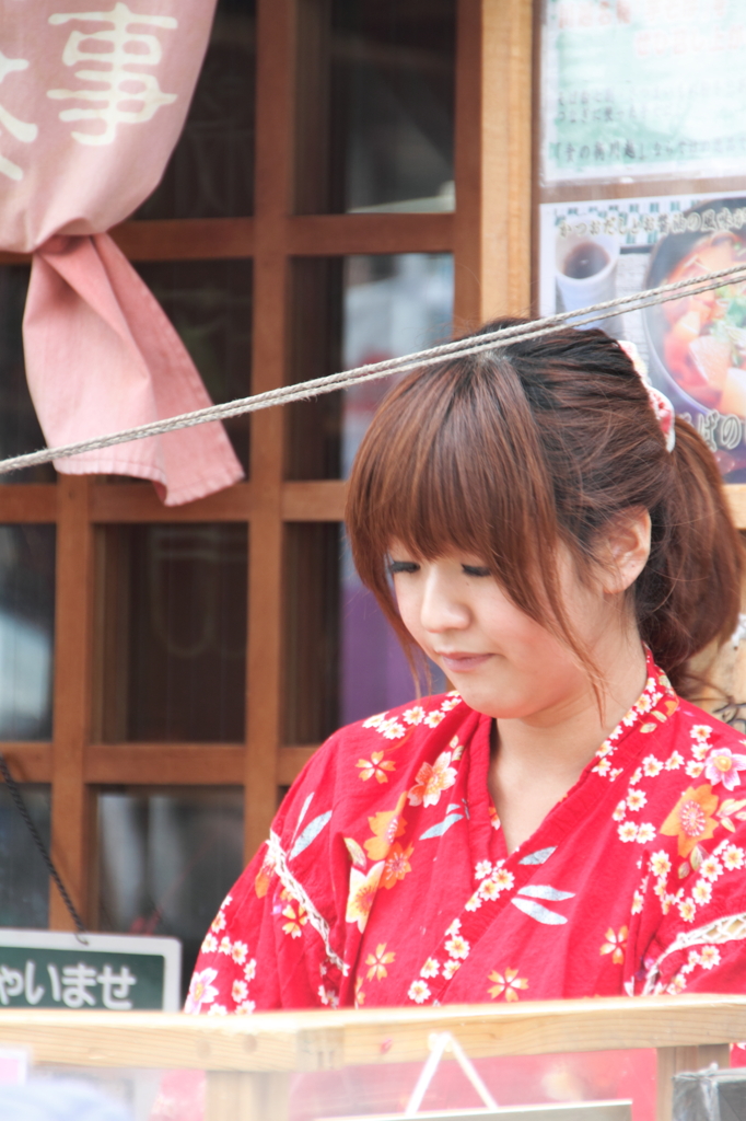 看板娘