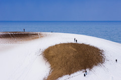 冬の砂丘