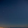 沼津の夜景と星
