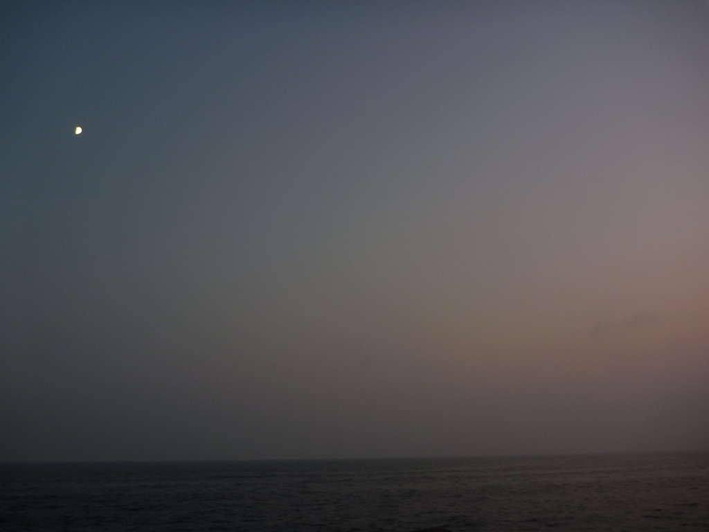 夕方と夜の狭間