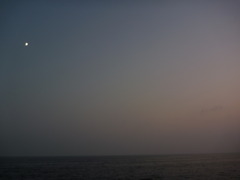 夕方と夜の狭間