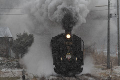 雪景色を駆ける - SL X'mas Train 2010