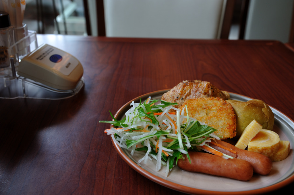 淋しい朝食