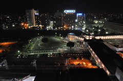 山形駅西口夜景