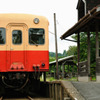 上総中野駅にて