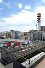 仙台駅屋上から２