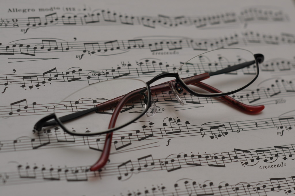 読譜用眼鏡