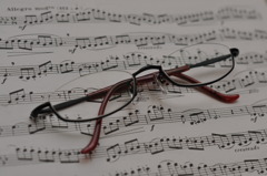 読譜用眼鏡