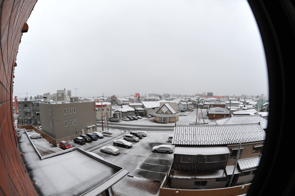 雪の朝