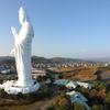朝の仙台大観音