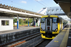 大原駅にて