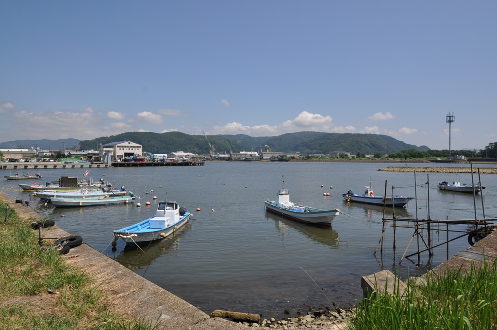 北上河口