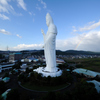 朝の仙台大観音１