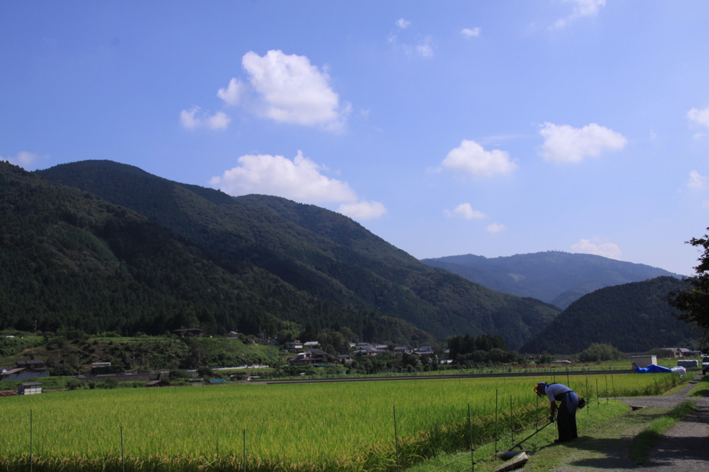 空のある風景　京都・大原