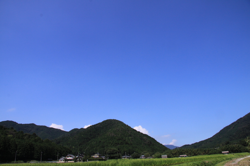 空のある風景　京都・大原