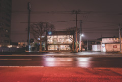 深夜のスタバ