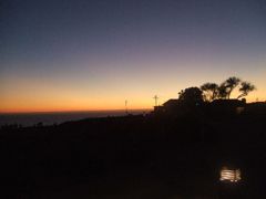 ダイナソーパークから見た夕焼け
