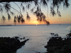 ヌメア　夕暮れ