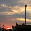 マラッカの夕日