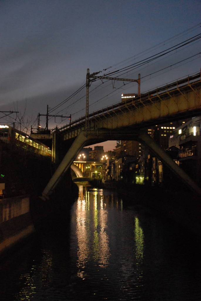 夕暮れ