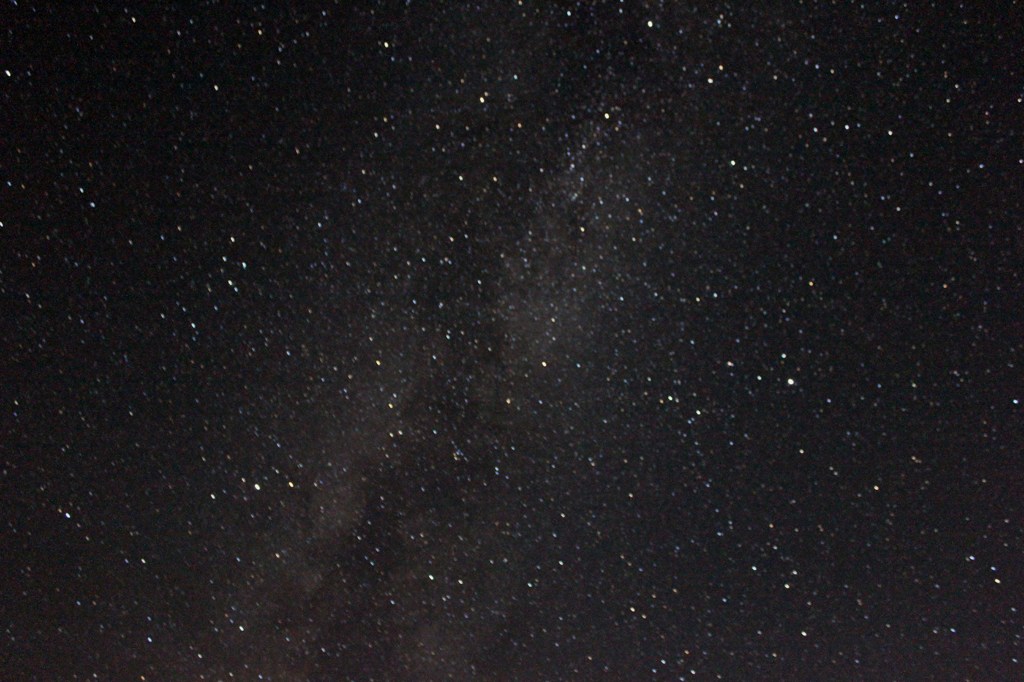 初夜空