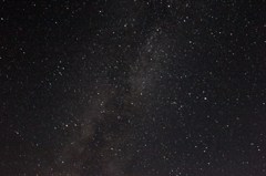 初夜空