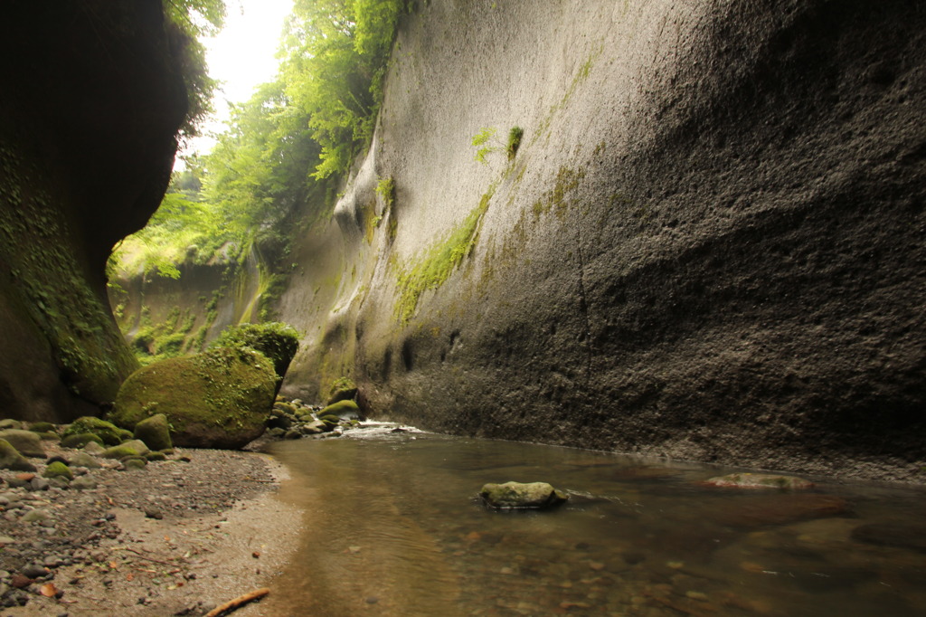 大分県　由布川渓谷①