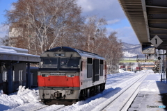 DF200機関車が居た