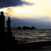 宍道湖と嫁ヶ島