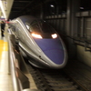 品川駅に入線した500系