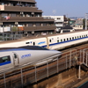 500系と700系のすれ違い