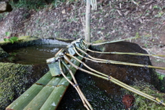 神魂神社の手水舎