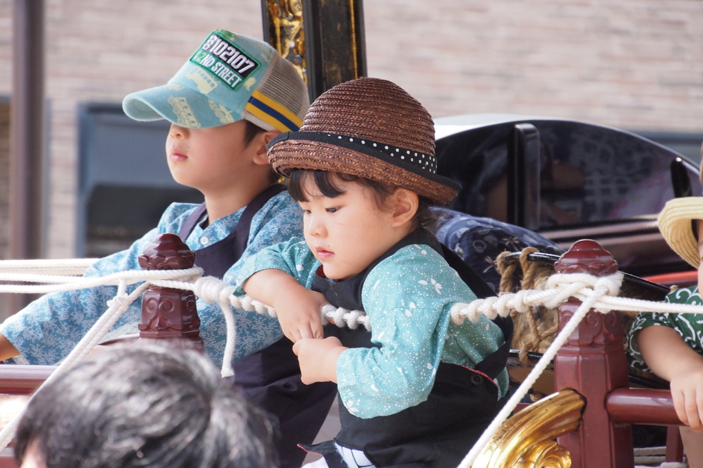 P7072439村上大祭の子供たち