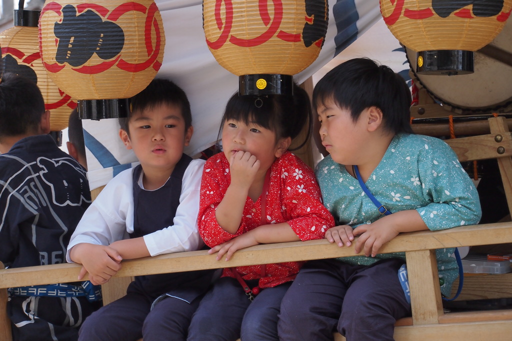 P7072483村上大祭の子供たち
