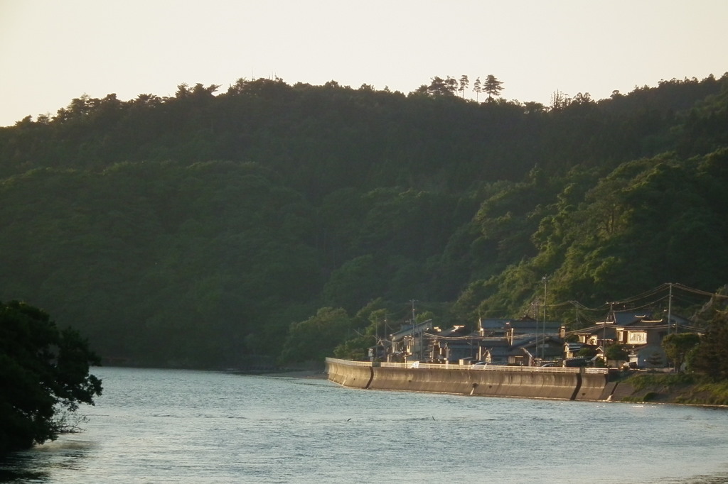 DSCF1676　三面川河口付近（滝の前地区）