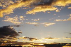 今日の空