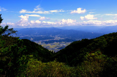 葛城山からの景色